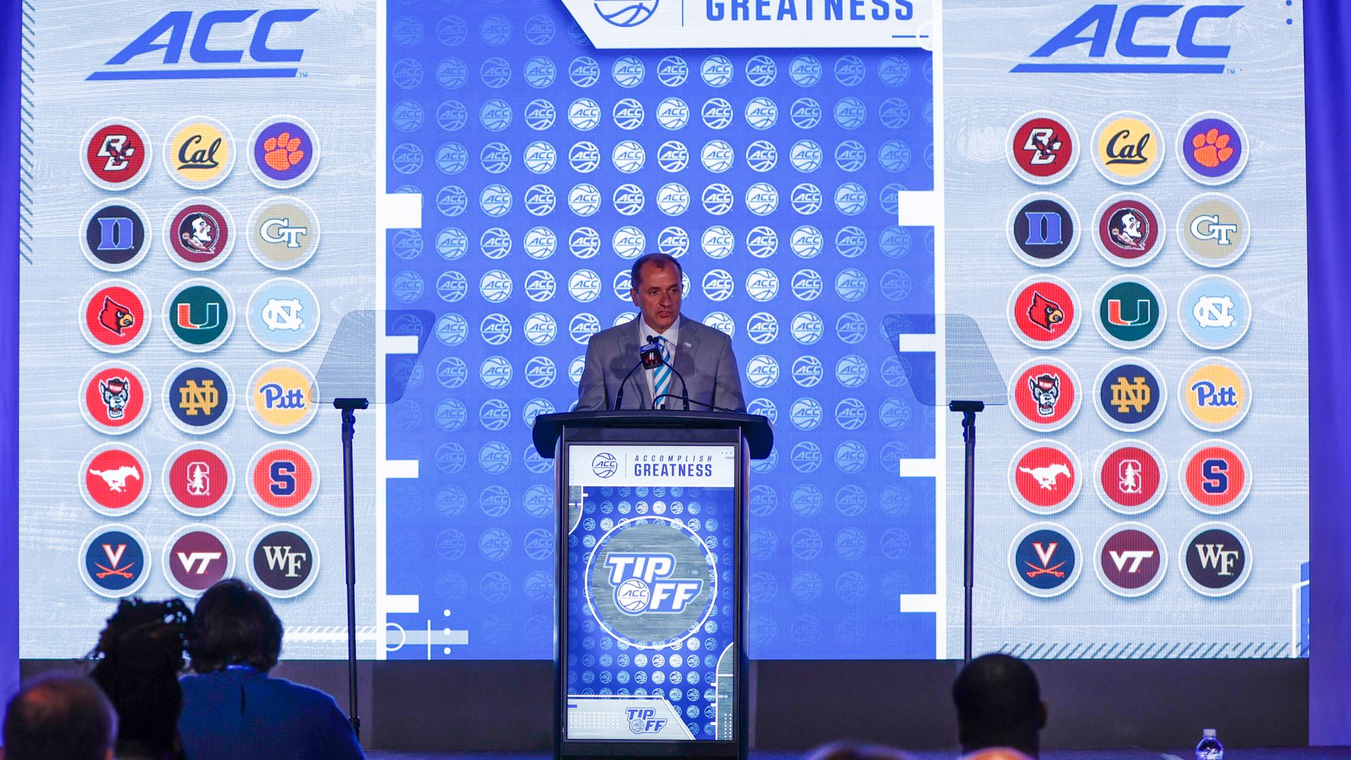 ACC Commissioner Jim Phillips at the 2024 ACC Tipoff