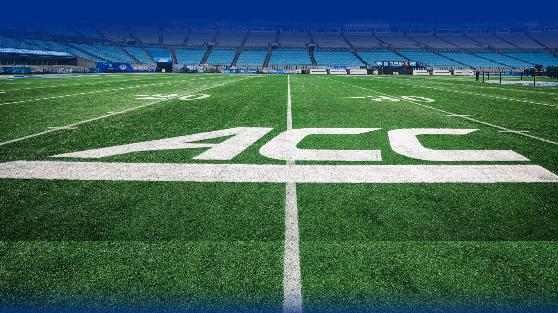 ACC football on the field